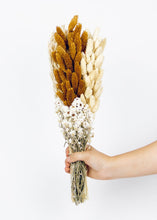 Load image into Gallery viewer, Dried Rust Phalaris Grass and Flower Bouquet - 19" Tall
