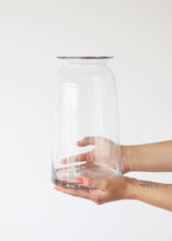 Load image into Gallery viewer, Everyday Clear Glass Floral Vase - 11.25" Tall
