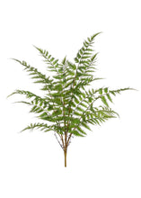 Load image into Gallery viewer, Indoor/Outdoor Fake Plastic Fern Plant - 30" Tall

