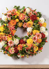 Load image into Gallery viewer, Fake Flowers Dahlia in White - 17"
