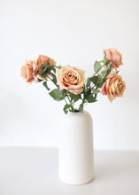 Load image into Gallery viewer, Pink Mauve Silk Rose Flower
