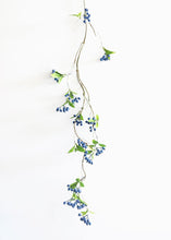 Load image into Gallery viewer, Blue Artificial Berries Vine - 39"
