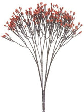 Load image into Gallery viewer, Coral Red Real Touch Baby's Breath Flowers Bush
