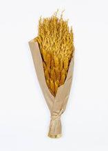 Load image into Gallery viewer, Golden Orange Yellow Dried Grasses Bouquet - 19" Tall
