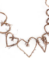 Load image into Gallery viewer, Grapevine Heart Garland - 5'
