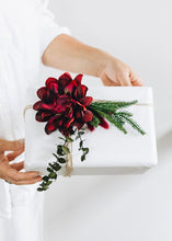 Load image into Gallery viewer, Silk Garden Dahlia in Burgundy
