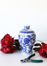 Load image into Gallery viewer, Artificial Burgundy Flower Peony Bush
