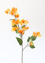 Load image into Gallery viewer, Artificial Bougainvillea in Orange Pink 34&quot;
