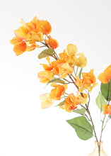 Load image into Gallery viewer, Artificial Bougainvillea in Orange Pink 34&quot;
