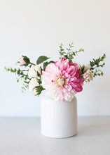Load image into Gallery viewer, Faux Perfume Rose Spray in White - 17" Tall

