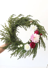 Load image into Gallery viewer, SALE -  Real Touch Norfolk Pine Wreath - 24"
