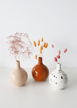Load image into Gallery viewer, Handmade Earthenware Blush Vase by Franca- 5" Tall
