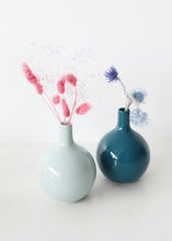 Load image into Gallery viewer, Handmade Franca Vase in Dark Teal - 5" Tall
