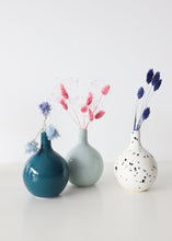Load image into Gallery viewer, Handmade Franca Vase in Dark Teal - 5" Tall
