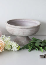 Load image into Gallery viewer, Whitewashed Compote Bowl
