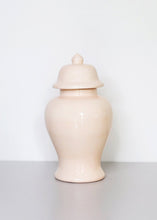 Load image into Gallery viewer, Blush Pink Ginger Jar - 13.5" Tall
