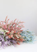 Load image into Gallery viewer, Blue Astilbe Artificial Flower Bush
