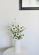 Load image into Gallery viewer, White Fake Black Eyed Susan Rudbeckia Flowers
