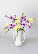 Load image into Gallery viewer, Soft Yellow Freesia Artificial Flowers
