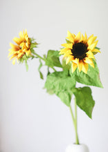 Load image into Gallery viewer, Yellow Real Touch Fake Sunflower - 35"
