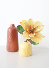 Load image into Gallery viewer, Magnolia Artificial Flowers in Mustard Tan
