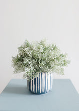 Load image into Gallery viewer, Small Blue Flower Pot - 3.5" Tall
