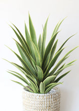 Load image into Gallery viewer, Artificial Variegated Yucca Fake Outdoor Plant - 28&quot;
