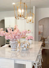 Load image into Gallery viewer, Pink Faux Cherry Blossom Flower Branch - 40"
