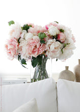 Load image into Gallery viewer, Artificial Peony Flower in Light Pink - 30" Tall
