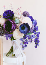 Load image into Gallery viewer, Faux Allium Flower in Violet Purple - 17.5"
