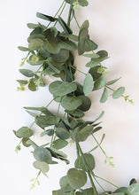 Load image into Gallery viewer, Faux Eucalyptus Garland - 6'
