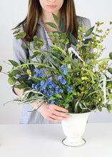 Load image into Gallery viewer, Artificial Smilax Leaves in Frosted Green - 26" Tall
