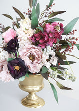 Load image into Gallery viewer, Silk Flower Peony in Taupe Mauve - 18.5" Tall
