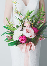 Load image into Gallery viewer, Silk Peony in Light Pink - 24" Tall
