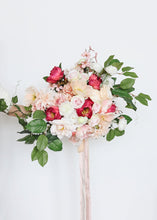 Load image into Gallery viewer, Silk Open Peony in Fuchsia - 22" Tall
