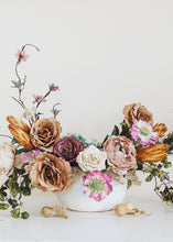 Load image into Gallery viewer, Artificial Flowers Rose in Eggshell Cream - 21.5" Tall
