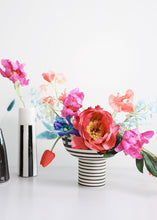 Load image into Gallery viewer, Silk Open Peony in Fuchsia - 22" Tall
