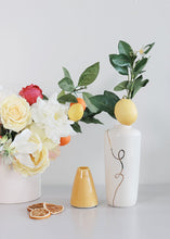 Load image into Gallery viewer, Artificial Lemon Branch 32"
