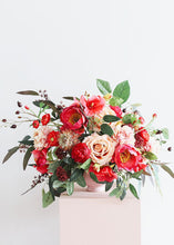Load image into Gallery viewer, Silk Open Peony in Fuchsia - 22" Tall
