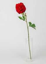 Load image into Gallery viewer, Artificial Dahlia Flower in Red - 18"
