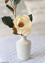 Load image into Gallery viewer, Distressed White Ceramic Hari Vase - 6.25" Tall
