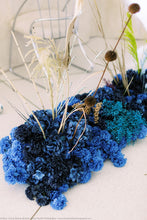 Load image into Gallery viewer, CASE OF 100 Navy Blue Carnation Bulk Silk Flower Picks - 5" Tall
