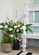 Load image into Gallery viewer, Faux Foxglove Flower in Pink White
