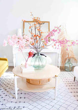 Load image into Gallery viewer, Pink Faux Cherry Blossom Flower Branch - 40"
