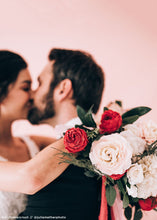 Load image into Gallery viewer, Pastel Blush Pink Artificial Ranunculus Flower
