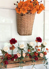 Load image into Gallery viewer, Silk English Cabbage Rose in Eggshell Cream - 25" Tall
