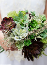 Load image into Gallery viewer, Pack of 3 Mini Artificial Succulents - 1-1.75" Wide
