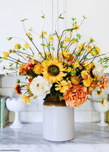 Load image into Gallery viewer, Fake Sunflower in Golden Yellow - 6" Bloom
