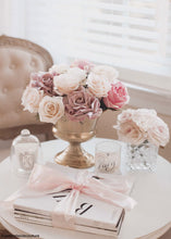 Load image into Gallery viewer, Silk Rose in Beige - 21.5" Tall
