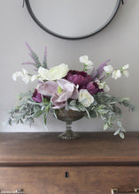 Load image into Gallery viewer, Silver Mercury Glass Pedestal Compote Bowl - 5"
